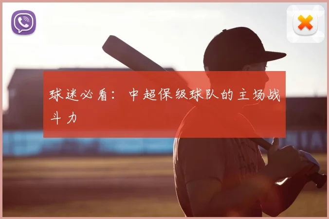 球迷必看：中超保级球队的主场战斗力